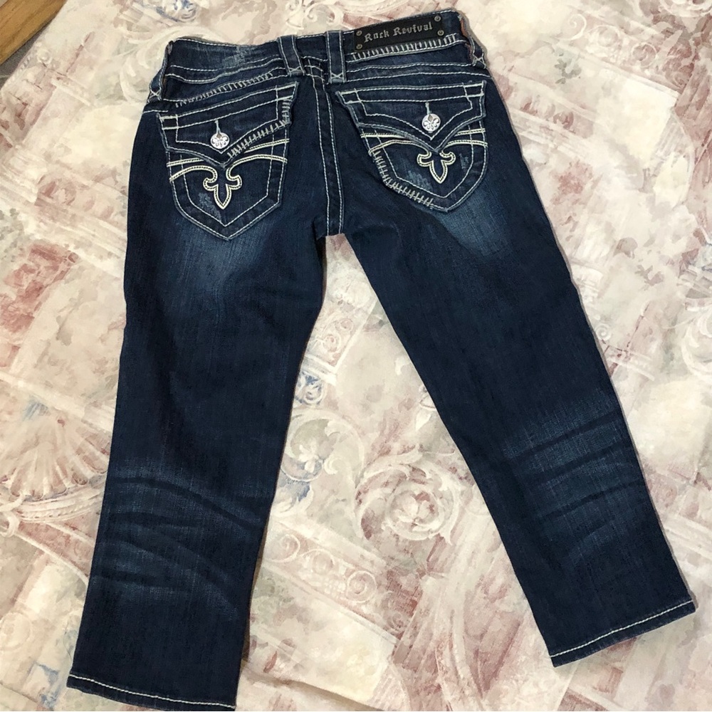 Rock Revival Jen Capri Jeans 25